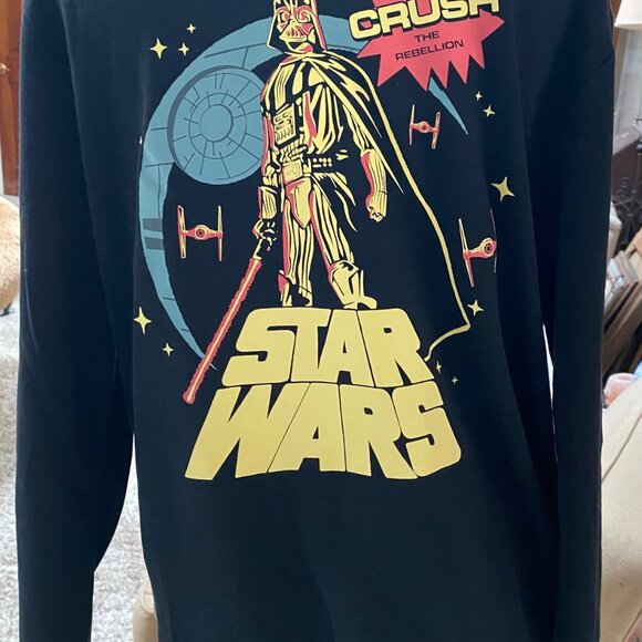 Hybrid Apparel Star Wars Darth Vader "Crush the Rebellion" Fleece, size M, NWT - Picture 3 of 8
